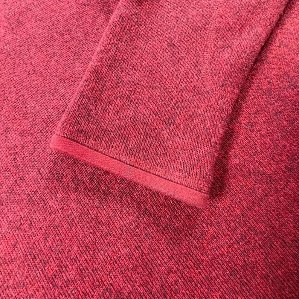 Patagonia Better Sweater 1/4 Zip Fleece Pullover Mens Medium Red Heather